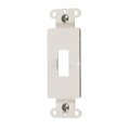 American Imaginations Rectangle Beige Electrical Switch Plate Plastic AI-37103